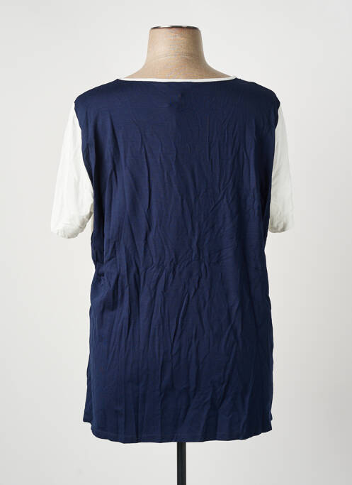 Tricou imprimeu fantezie mâneci scurte alb GREGORY PAT femme