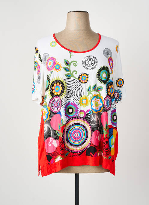 Tricou alb MERI & ESCA femeie