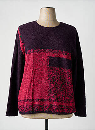 Pulover elasticitate mâneci lungi violet GRIFFON femeie