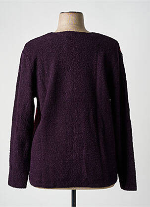 Pulover elasticitate mâneci lungi violet GRIFFON femeie