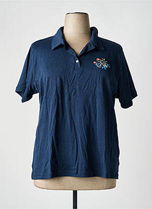 Polo albastru GRIFFON femeie