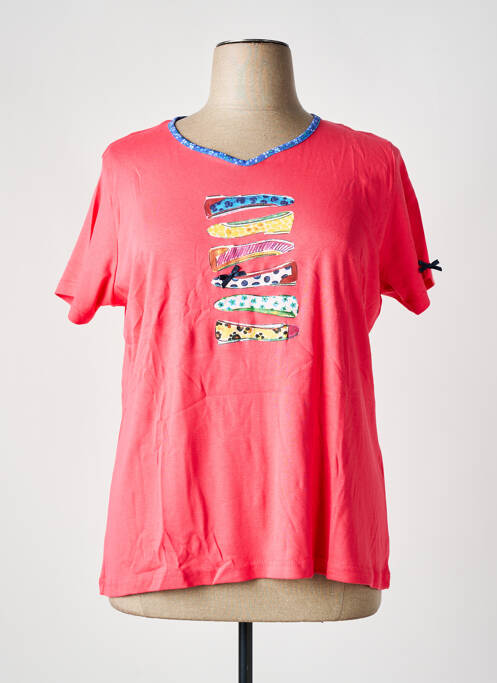 Tricou roz I.ODENA femeie