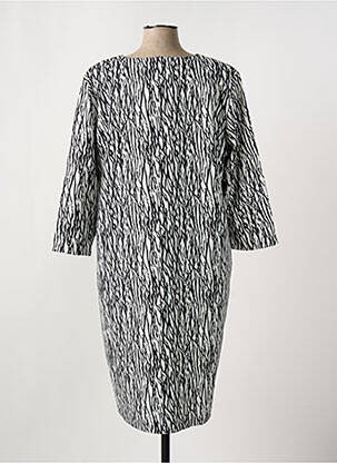 Rochie midi mâneci 3/4 mâneci 3/4 negru GRIFFON femeie