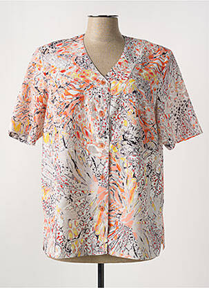 Cămașă mâneci scurte mâneci scurte portocaliu GUY DUBOUIS femme