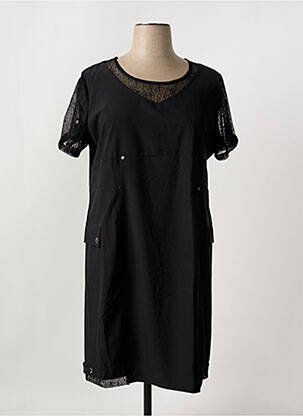 Rochie midi negru GRIFFON femeie