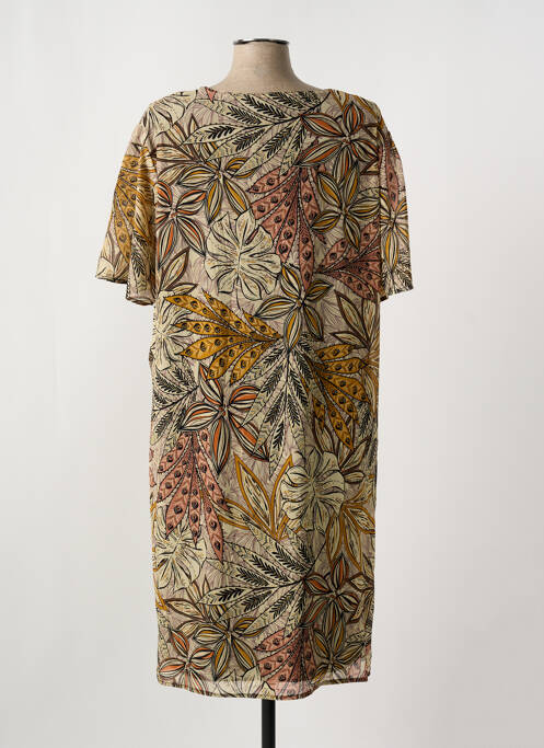 Rochie midi bej GRIFFON femeie