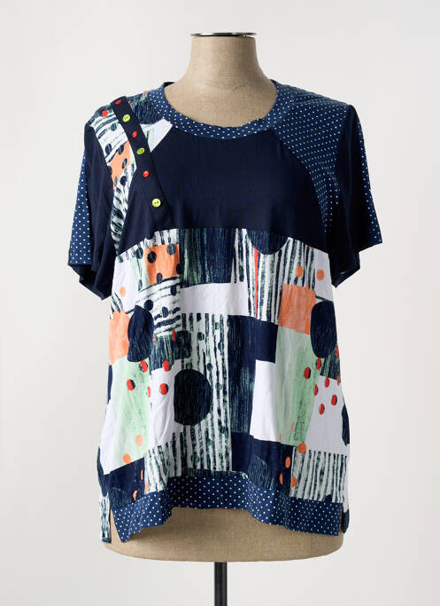 Tricou albastru GUY DUBOUIS femeie