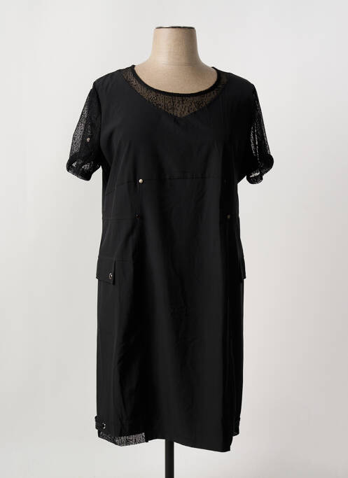 Rochie midi negru GRIFFON femeie