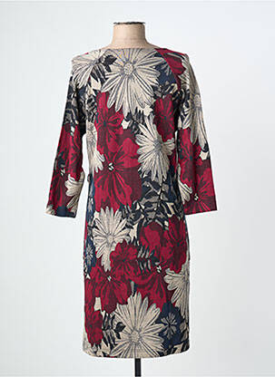 Rochie midi mâneci 3/4 mâneci 3/4 roșu GRIFFON femeie