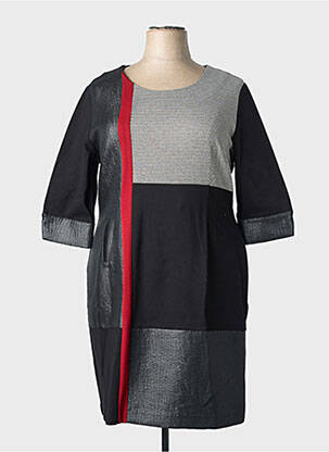 Rochie midi negru GRIFFON femeie