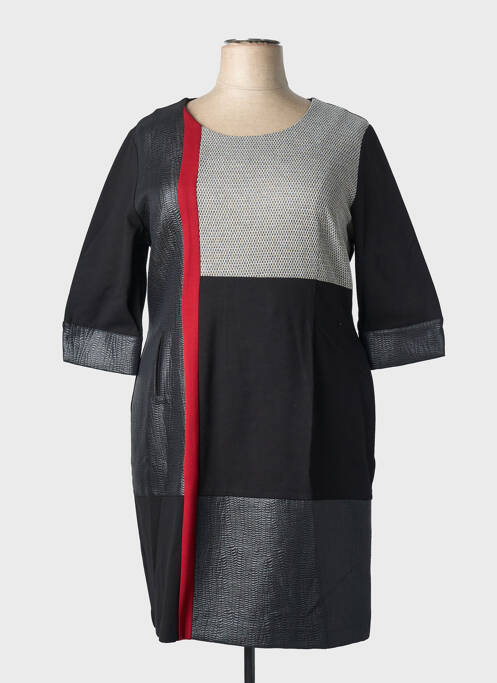 Rochie midi negru GRIFFON femeie