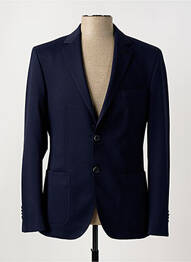 Sacou finisaj interior dublat albastru KARL LAGERFELD homme