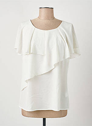 Top alb GRIFFON femeie