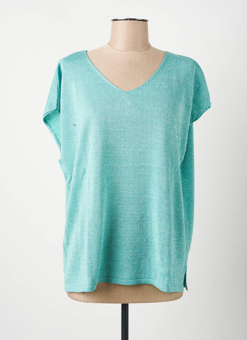 Top albastru GRIFFON femeie