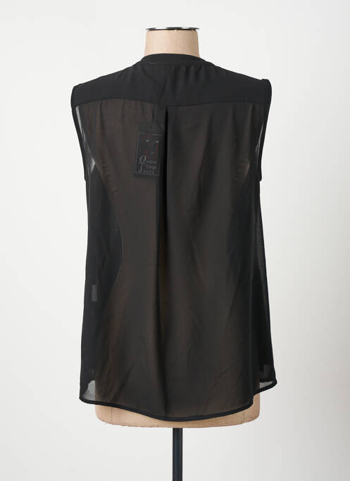 Top negru QUATRE VINGT JOURS femeie