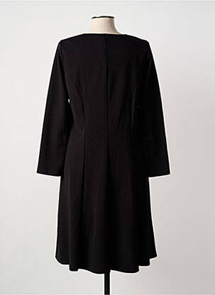 Rochie midi mâneci lungi mâneci lungi negru GUY DUBOUIS femeie