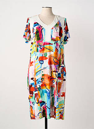 Rochie midi portocaliu GUY DUBOUIS femeie