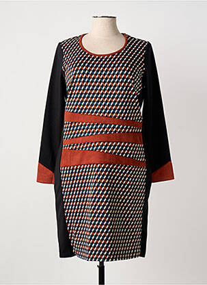 Rochie scurtă mâneci lungi mâneci lungi negru GUY DUBOUIS femeie
