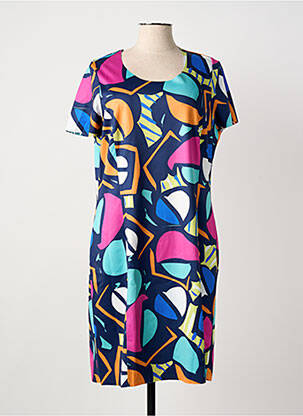 Rochie midi albastru GUY DUBOUIS femeie