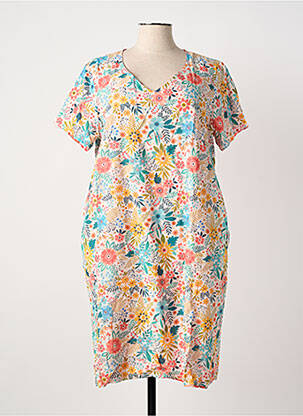 Rochie midi roz GUY DUBOUIS femeie