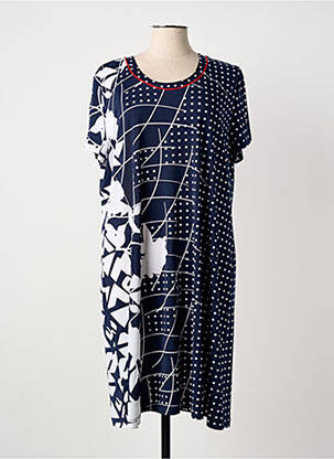 Rochie midi albastru EGATEX femeie