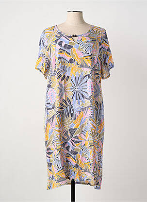 Rochie midi galben MASSANA femeie