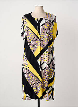 Rochie midi galben EGATEX femeie