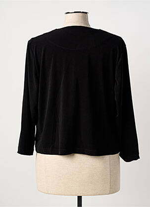 Vestă cu mâneci lungi mâneci 3/4 negru GRIFFON femeie
