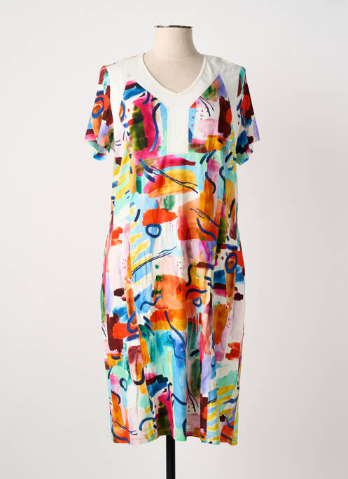 Rochie midi portocaliu GUY DUBOUIS femeie