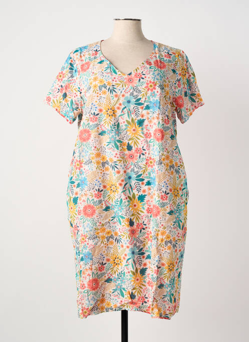 Rochie midi roz GUY DUBOUIS femeie