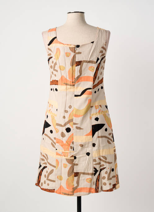 Rochie midi bej GUY DUBOUIS femeie