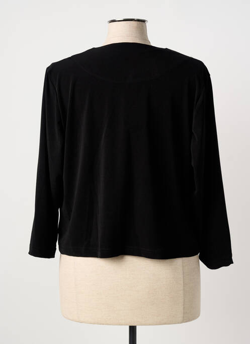 Vestă cu mâneci lungi negru GRIFFON femeie