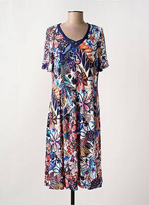 Rochie midi albastru MASSANA femeie