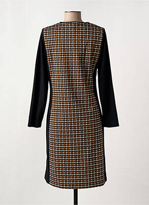 Rochie midi mâneci lungi mâneci lungi negru GUY DUBOUIS femeie