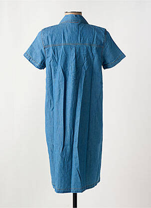 Rochie midi mâneci scurte mâneci scurte albastru EGATEX femeie