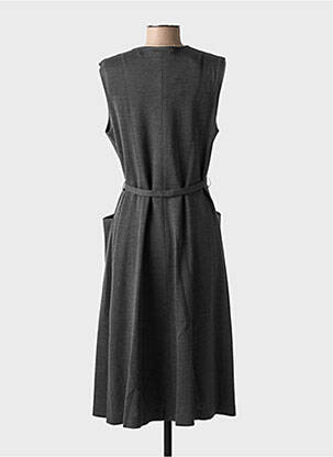 Rochie midi fără mâneci fără mâneci gri GRIFFON femeie