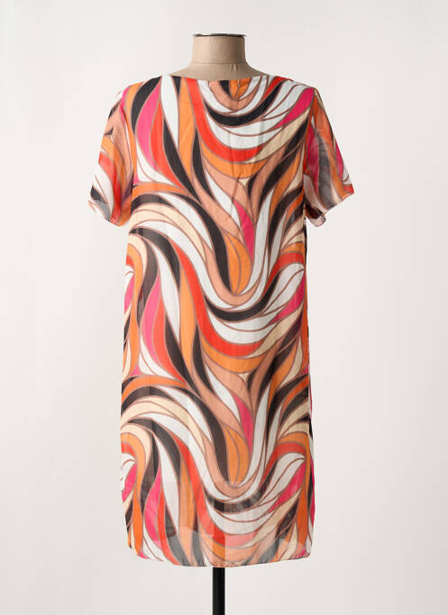 Rochie scurtă portocaliu COULEURS DU TEMPS femeie