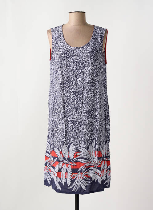 Rochie midi albastru MASSANA femeie