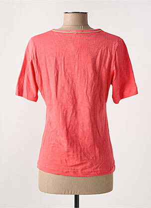 Tricou elasticitate mâneci scurte roz GRIFFON femeie
