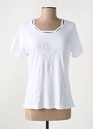 Tricou alb I.ODENA femeie