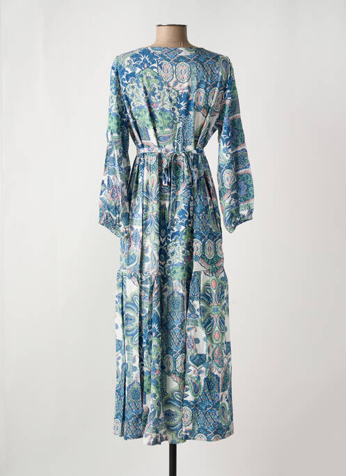 Rochie lungă albastru GRIFFON femeie