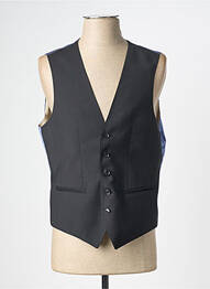 Vestă fără mâneci bi-materie gri BUGATTI homme