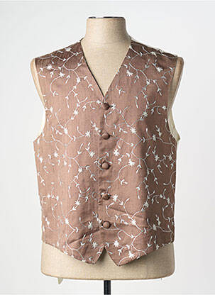 Vestă fără mâneci maro NOGARET bărbat