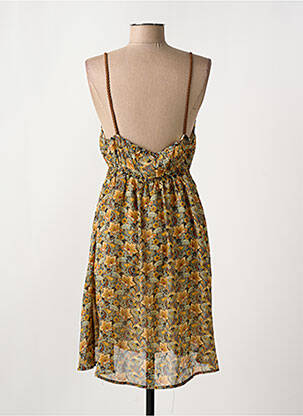 Rochie midi imprimeu floral bretele subțiri portocalie MOLLY BRACKEN femeie