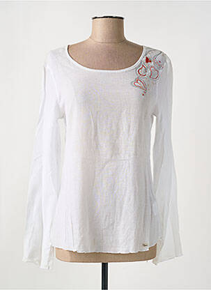 Top alb LOLA ESPELETA femeie