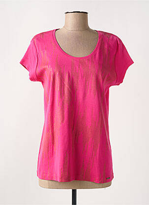 Tricou roz FELINO femeie