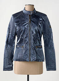 Jachete casual guler rotund albastru YES.ZEE femme