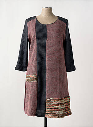 Rochie midi roșu SMASH WEAR femeie