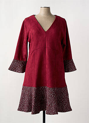 Rochie midi roșu SMASH WEAR femeie