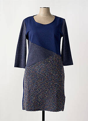 Rochie midi albastru SMASH WEAR femeie